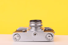 Load image into Gallery viewer, Kiev 4 Rangefinder 35mm Film Camera + Jupiter-8M 50mm f/2 Lens