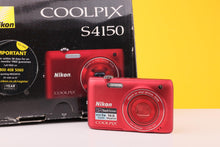 Load image into Gallery viewer, Nikon COOLPIX S4150 14MP Compact Digital Camera – 5x Optical Zoom
