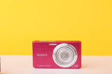 Load image into Gallery viewer, Sony Cyber-shot DSC-W610 14.1MP Digital Camera – 4x Optical Zoom – Pink