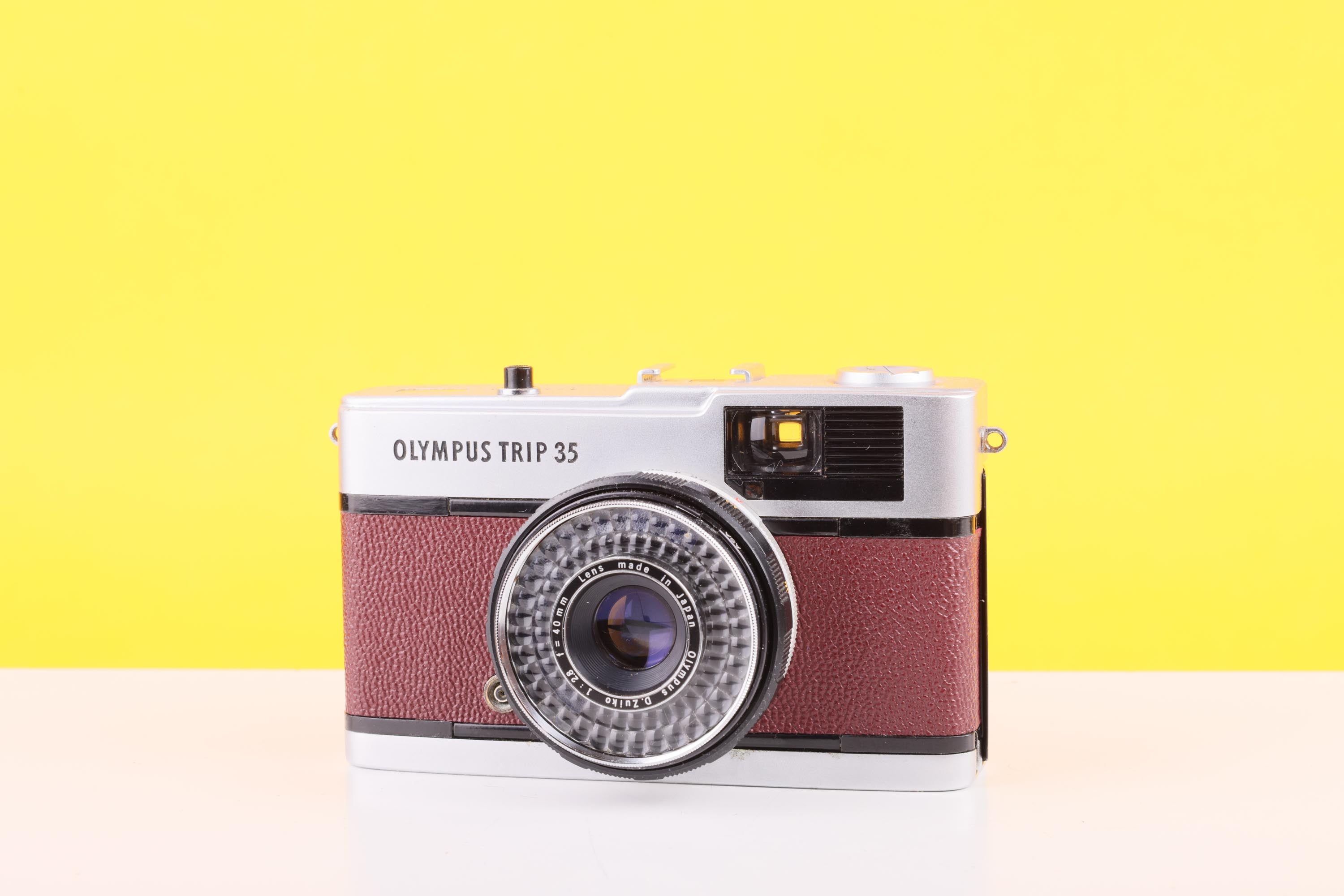 Olympus Trip 35 35mm Film Camera with Zuiko 40mm f2.8 Lens in