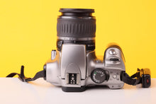 Load image into Gallery viewer, Canon EOS 300D Digital SLR Camera with Canon EF-S 18–55mm f/3.5–5.6 Lens