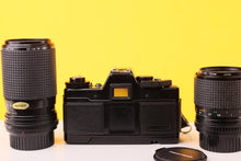 Load image into Gallery viewer, Praktica BC1 Electronic 35mm SLR Film Camera & Lens Kit - boxed