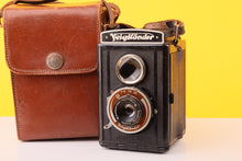 Load image into Gallery viewer, Voigtlander Brillant Vintage 120 Medium Format Film Camera with Voigtar 7.5cm f/6.3 Lens