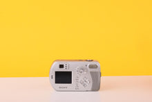 Load image into Gallery viewer, Sony Cyber-shot DSC-P32 3.2MP Digital Compact Camera Silver 5mm f/2.8