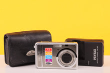 Load image into Gallery viewer, Pentax Optio S12 12MP Compact Digital Camera Silver