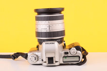 Load image into Gallery viewer, Pentax MZ-50 35mm Autofocus SLR Film Camera with Sigma 28-200mm Zoom Lens