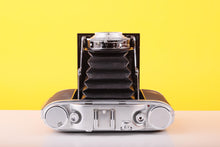 Load image into Gallery viewer, Agfa Isolette Folding 120 Medium Format Film Camera with Agfa Apotar 85mm f/4.5 Lens