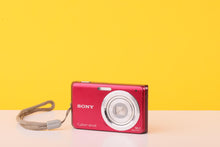 Load image into Gallery viewer, Sony Cyber-shot DSC-W180 10.1MP Digital Compact Camera Red with 3x Optical Zoom