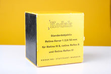 Load image into Gallery viewer, Kodak Retina-Xenar 50mm f2.8 Lens Boxed