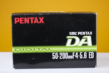 Load image into Gallery viewer, Pentax SMC DA ED 50-200mm f4-5.6 Boxed Lens
