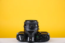 Load image into Gallery viewer, Pentax MV 1 35mm SLR Film Camera With Pentax 50mm f/2 Lens
