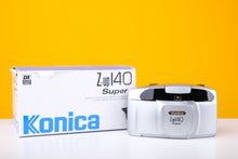 Load image into Gallery viewer, Konica Zup 140 Super 35mm Point and Shoot Film Camera Boxed
