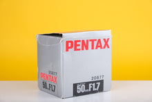 Load image into Gallery viewer, Pentax 50mm f1.7 Lens Boxed

