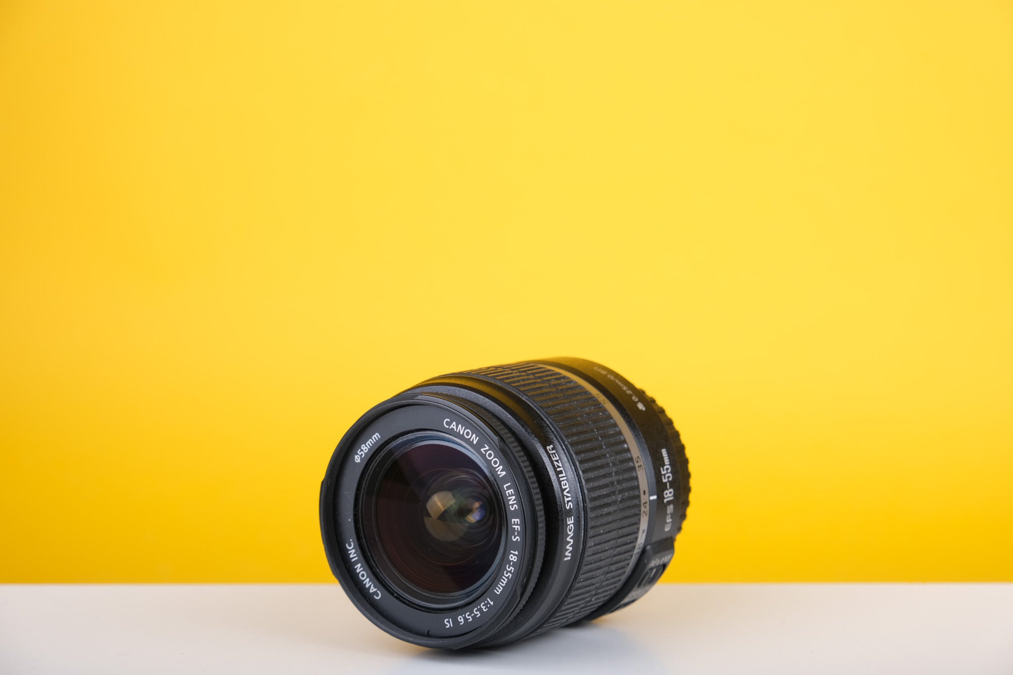 Canon Zoom EFS 1855mm f3.55.6 IS Lens Vintage Camera Hut