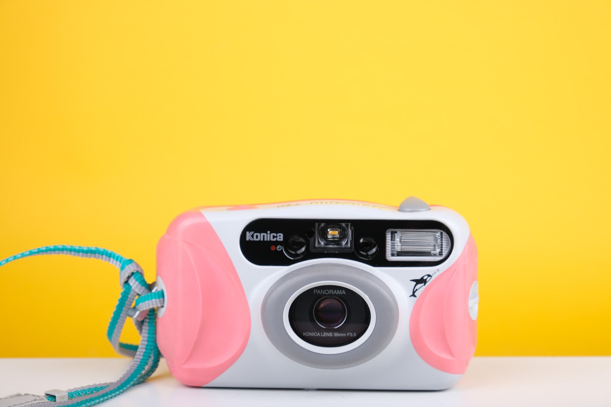 Konica Mermaid Big Mini 35mm Point and Shoot Film Camera – Vintage