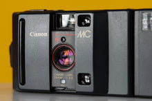 Load image into Gallery viewer, Canon MC 35mm Film Camera Point and Shoot with Case