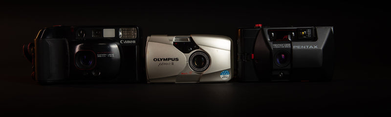 point and shoot film camera