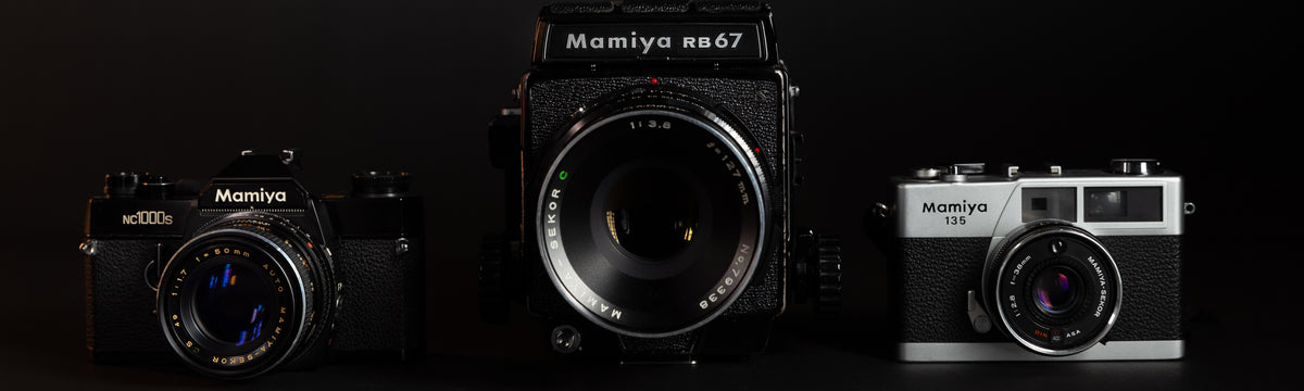 Mamiya Film Cameras for Sale | Medium Format Film – Vintage Camera Hut