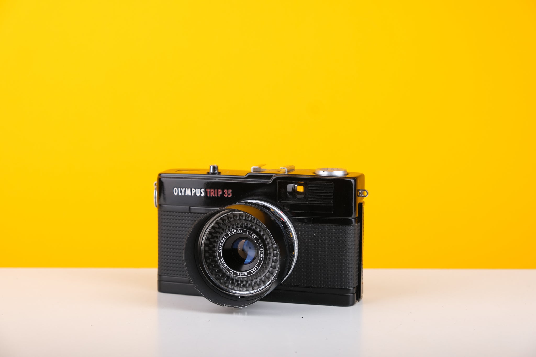 Olympus Trip 35 35mm Film Camera with Zuiko 40mm f2.8 Lens in Black