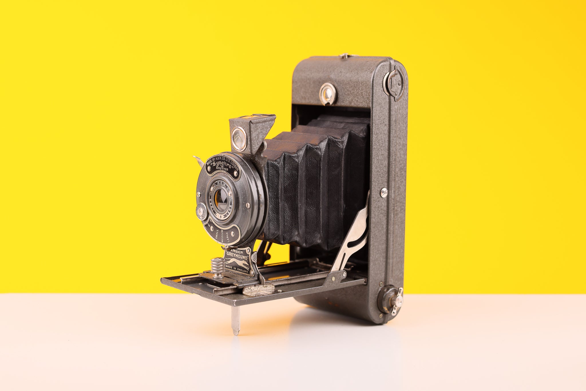 Ensign Greyhound Foldable 120 Medium Format Film Camera