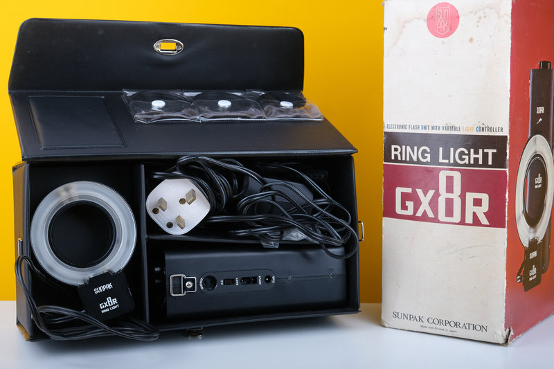Sunpak GX8R Ring Flash - Boxed