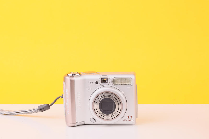Canon PowerShot A510 Compact Digital Camera – 3.2MP CCD – 4x Optical Zoom