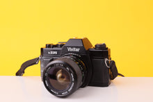 Load image into Gallery viewer, Vivitar V335 35mm Film SLR Camera with Vivitar 28–70mm f/3.5–4.8 Macro Zoom Lens
