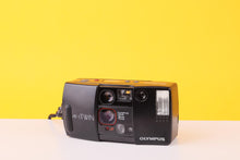 Load image into Gallery viewer, Olympus AF-1 Twin 35mm Point And Shoot Film Camera – 35mm &amp; 70mm Dual Lens
