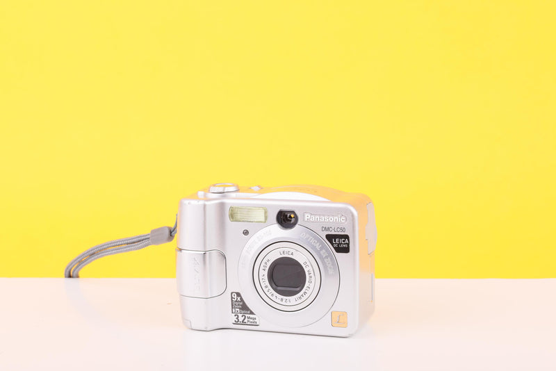 Panasonic Lumix DMC-LC50 Compact Digital Camera – 3.2MP CCD – Leica 3x Optical Zoom