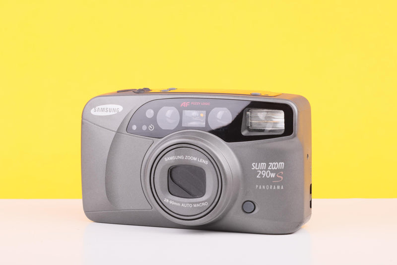 Samsung Slim Zoom 290WS Panorama Point And Shoot 35mm Film Camera