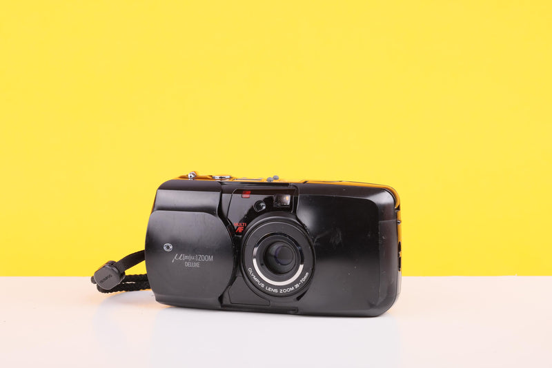 Olympus Mju Zoom Deluxe 35mm Point And Shoot Film Camera