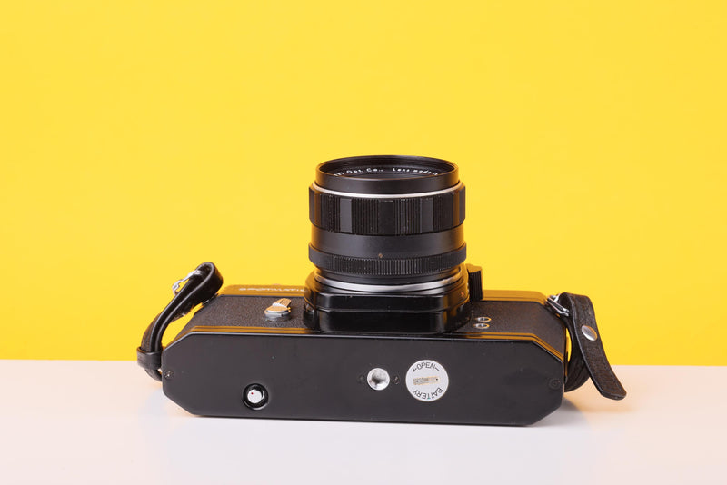 Asahi Pentax Spotmatic SP 35mm Film SLR Camera with Super-Takumar 55mm f/2 Lens