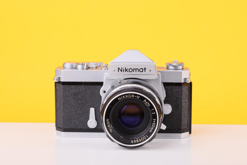 Nikon Nikomat FT 35mm Film SLR Camera with Nikkor-H Auto 50mm f/2 Lens