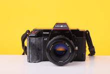 Load image into Gallery viewer, Minolta 5000 AF 35mm Film SLR Camera with Minolta AF 50mm f/1.7 Lens
