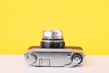 Load image into Gallery viewer, Yashica J 35mm Film Rangefinder Camera – Yashinon 45mm f/2.8 Lens
