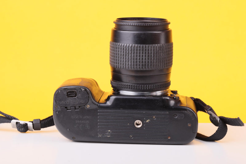 Nikon F50 35mm Film SLR Camera with AF Nikkor 35–80mm Zoom Lens