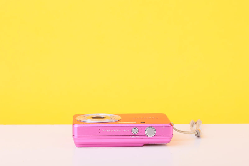 Fujifilm FinePix J12 Compact Digital Camera - Pink