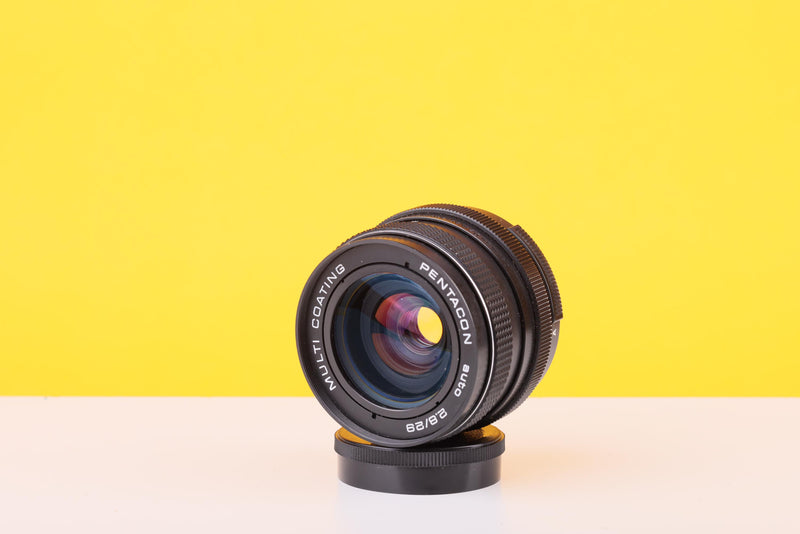 Pentacon Auto 29mm f/2.8 Vintage Wide Angle Lens - m42 mount