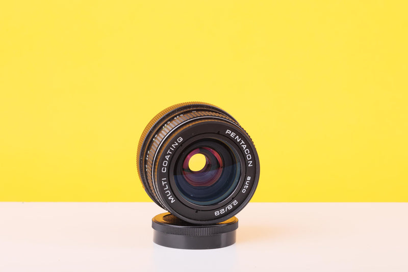 Pentacon Auto 29mm f/2.8 Vintage Wide Angle Lens - m42 mount
