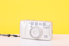 Load image into Gallery viewer, Minolta 110 Zoom 35mm Film Point And Shoot Camera – 38–110mm Zoom Lens
