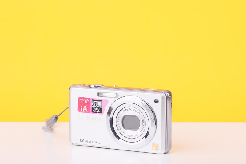 Panasonic Lumix DMC-FS10 Compact Digital Camera – 12.1MP CCD – 5x Optical Zoom