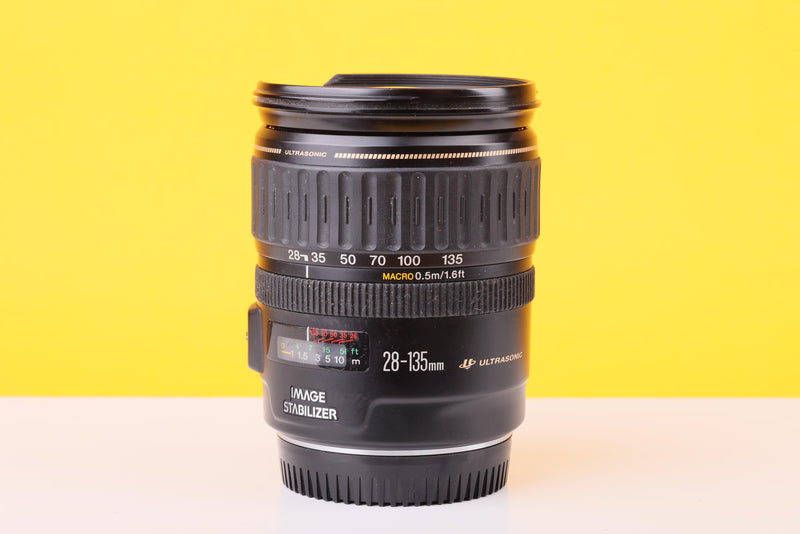 Canon EF 28–135mm f/3.5–5.6 IS USM Zoom Lens – Image Stabilizer – Autofocus