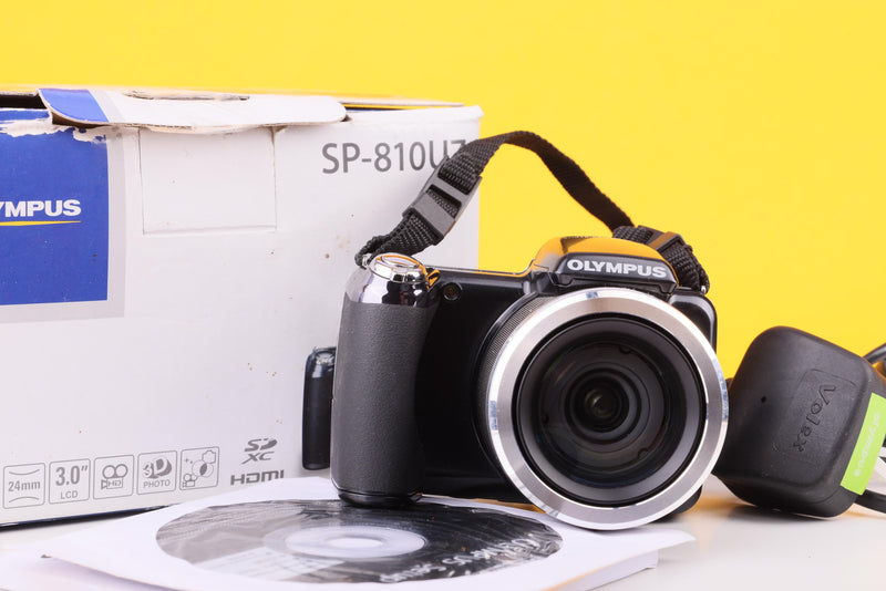 Olympus SP-810UZ Digital Bridge Camera – Boxed