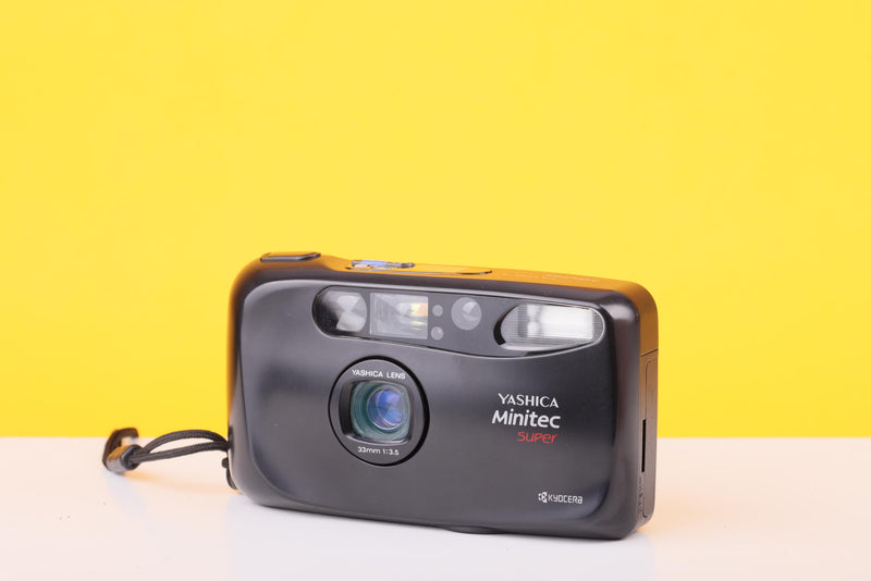 Yashica Minitec Super 35mm Film Point And Shoot Camera