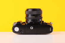 Load image into Gallery viewer, Canon A-1 35mm SLR Film Camera with Canon 28mm

