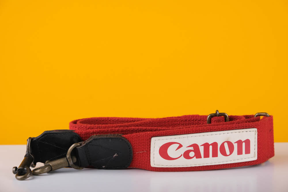 Canon Camera Strap in Red