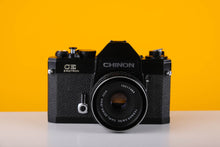 Load image into Gallery viewer, Chinon CE Emotron 35mm film Camera with 50mm f/2.8 Carl Zeiss Lens
