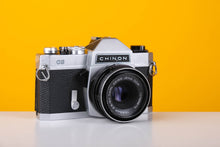 Load image into Gallery viewer, Chinon CS 35mm SLR Film Camera with 50mm f2.8 Carl Zeiss Lens
