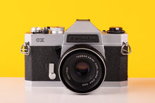 Load image into Gallery viewer, Chinon CX 35mm SLR Film Camera with Carl Zeiss Jena 50mm
