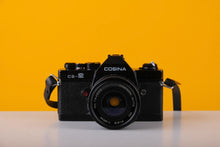 Load image into Gallery viewer, Cosina CS-2 35mm Film Camera with Cosinon 35mm f/2.8 Lens
